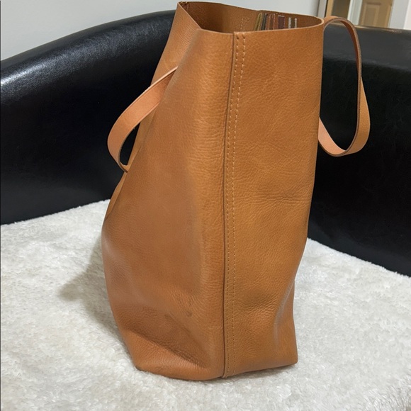 🇨🇦 Madewell Women's The Transport Stripe Embroidered Tote - Picture 12 of 15